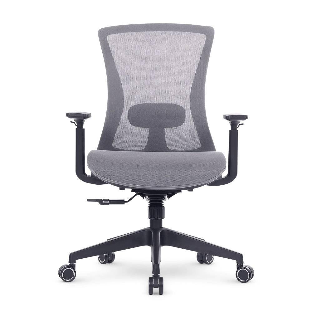 Cadeira de Escritório Ergonômica DT3 Vicenza, Até 120Kg, Ajuste de Ângulo, Cinza - 13386-1