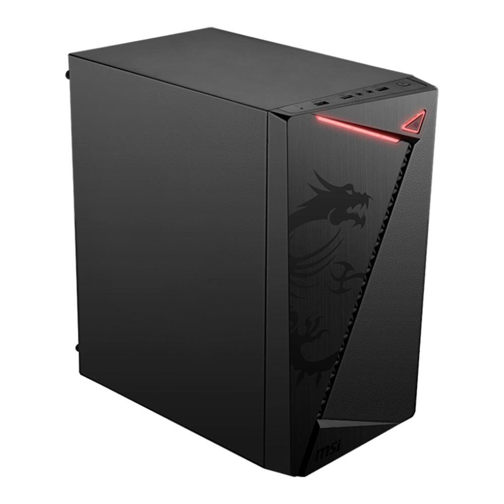 Gabinete Gamer MSI Mag Shield M301, Mini Tower, Micro-ATX, 1x FAN, Preto - 306-7G13M25-809 - view 2