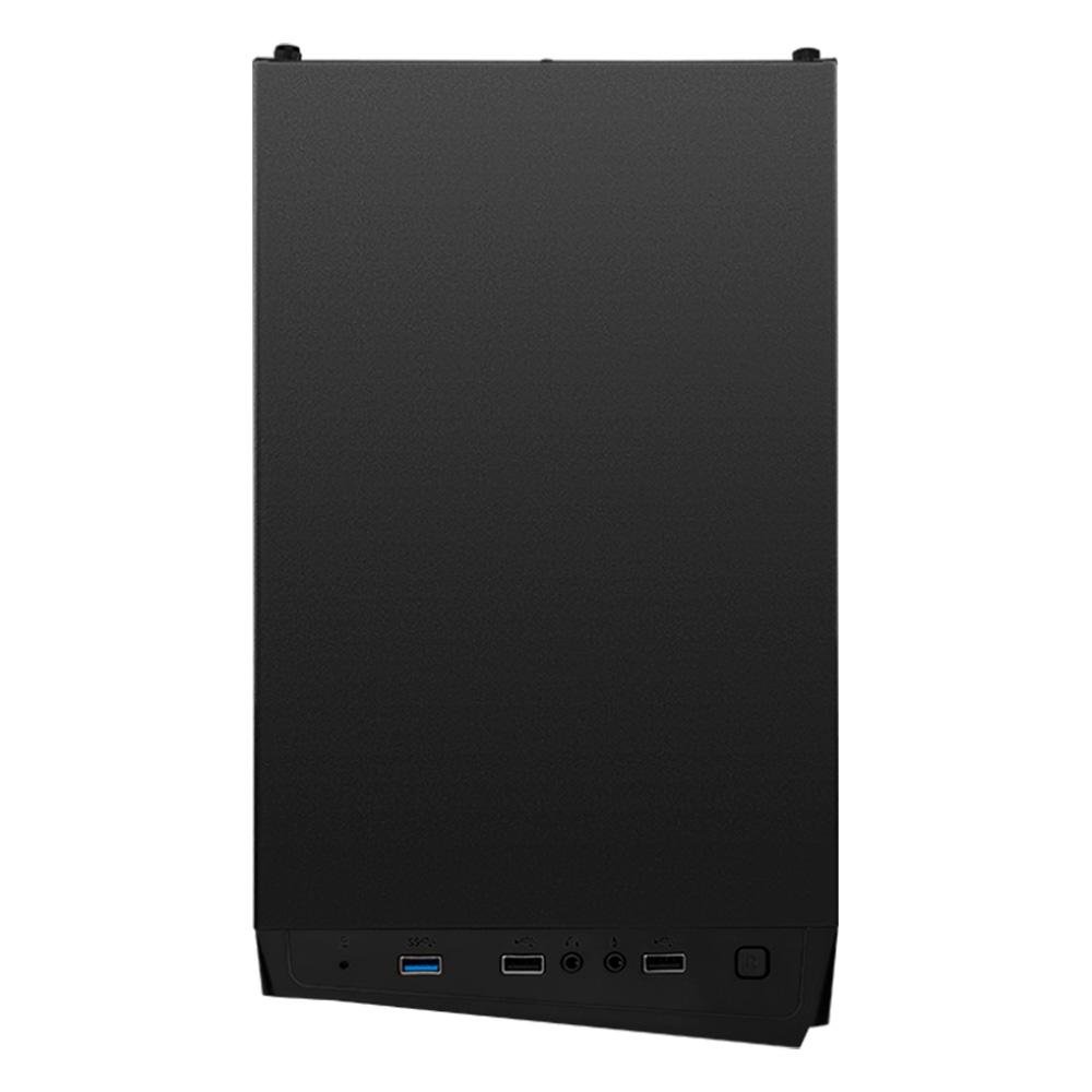 Gabinete Gamer MSI Mag Shield M301, Mini Tower, Micro-ATX, 1x FAN, Preto - 306-7G13M25-809 - view 3