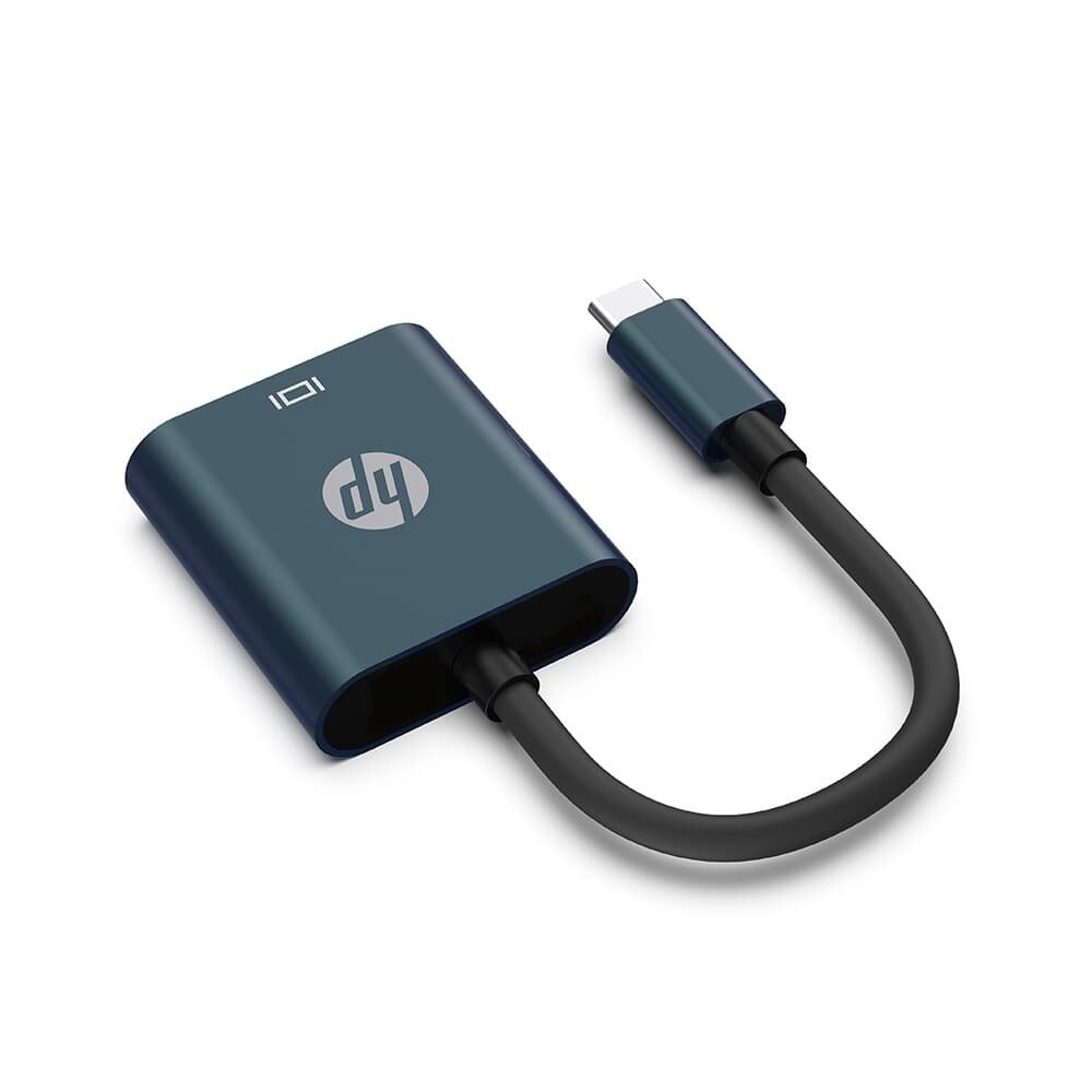 Imagem 2 de 5 do produto Adaptador HP USB-C para VGA, Preto, DHC-CT201 - 8TH71AA