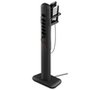 Extensão Elétrica Octoo Totem Easy Plug, 6 Tomadas, 1 USB, 1 USB-C, Suporte para Smartphone, Preto, Bivolt - 9757