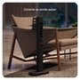 Extensão Elétrica Octoo Totem Easy Plug, 6 Tomadas, 1 USB, 1 USB-C, Suporte para Smartphone, Preto, Bivolt - 9757