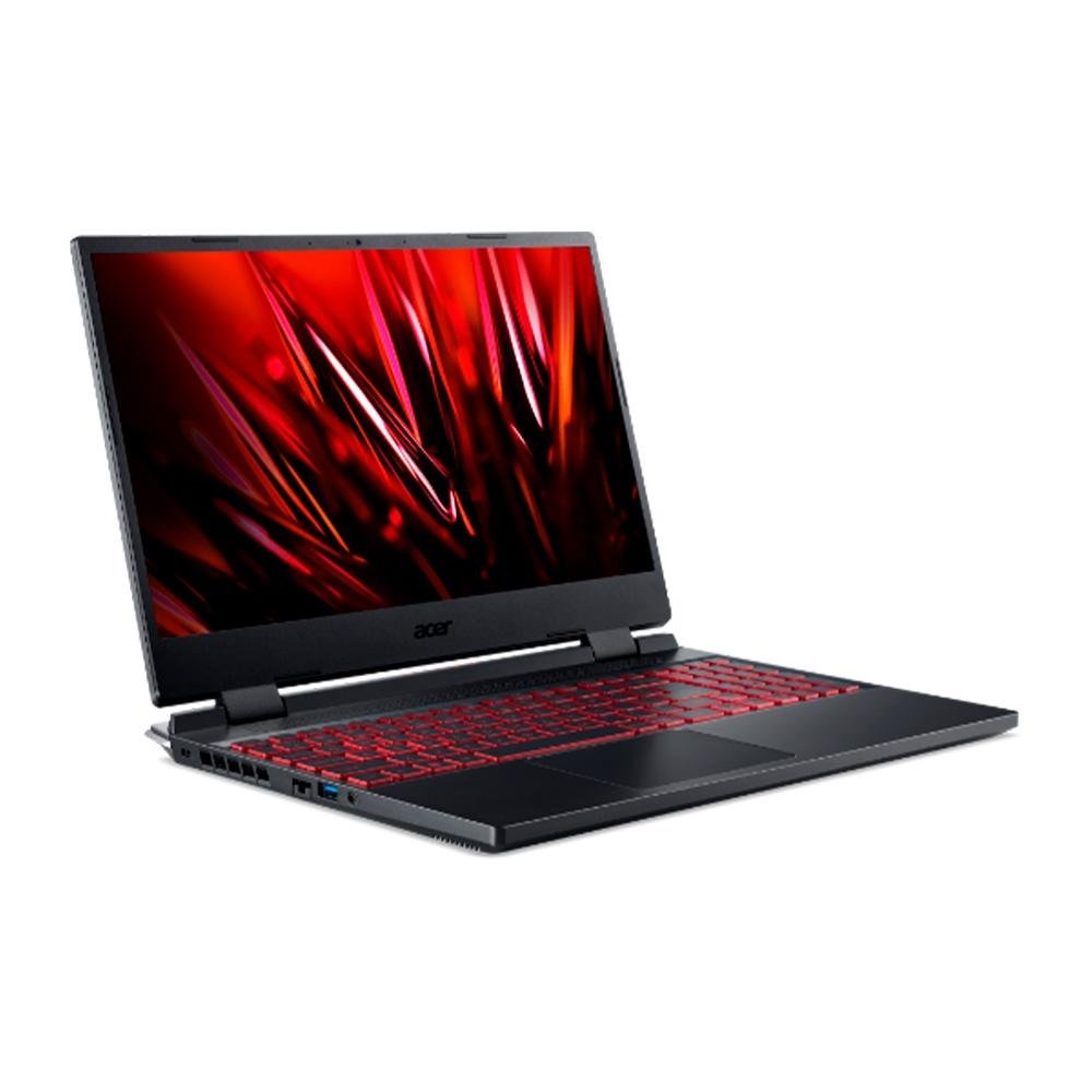 Notebook Gamer Acer Nitro 5 AMD Ryzen 5 7535HS, 8GB, NVIDIA RTX 3050, SSD 512GB, 15.6" FHD, Linux Gutta, Preto - AN515-47-R5SU