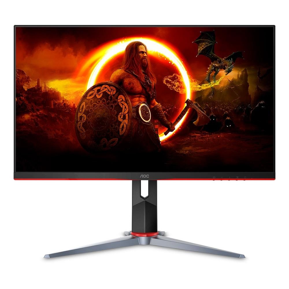 Monitor Gamer AOC 27", QHD, 155Hz, 1ms, VA, DisplayPort e HDMI, FreeSync Premium, 121.5% sRGB, Ajuste de Altura - Q27G2 Monitor Gamer AOC 27", QHD, 155Hz, 1ms, VA, DisplayPort e HDMI, FreeSync Premium, 121.5% sRGB, Ajuste de Altura - Q27G2