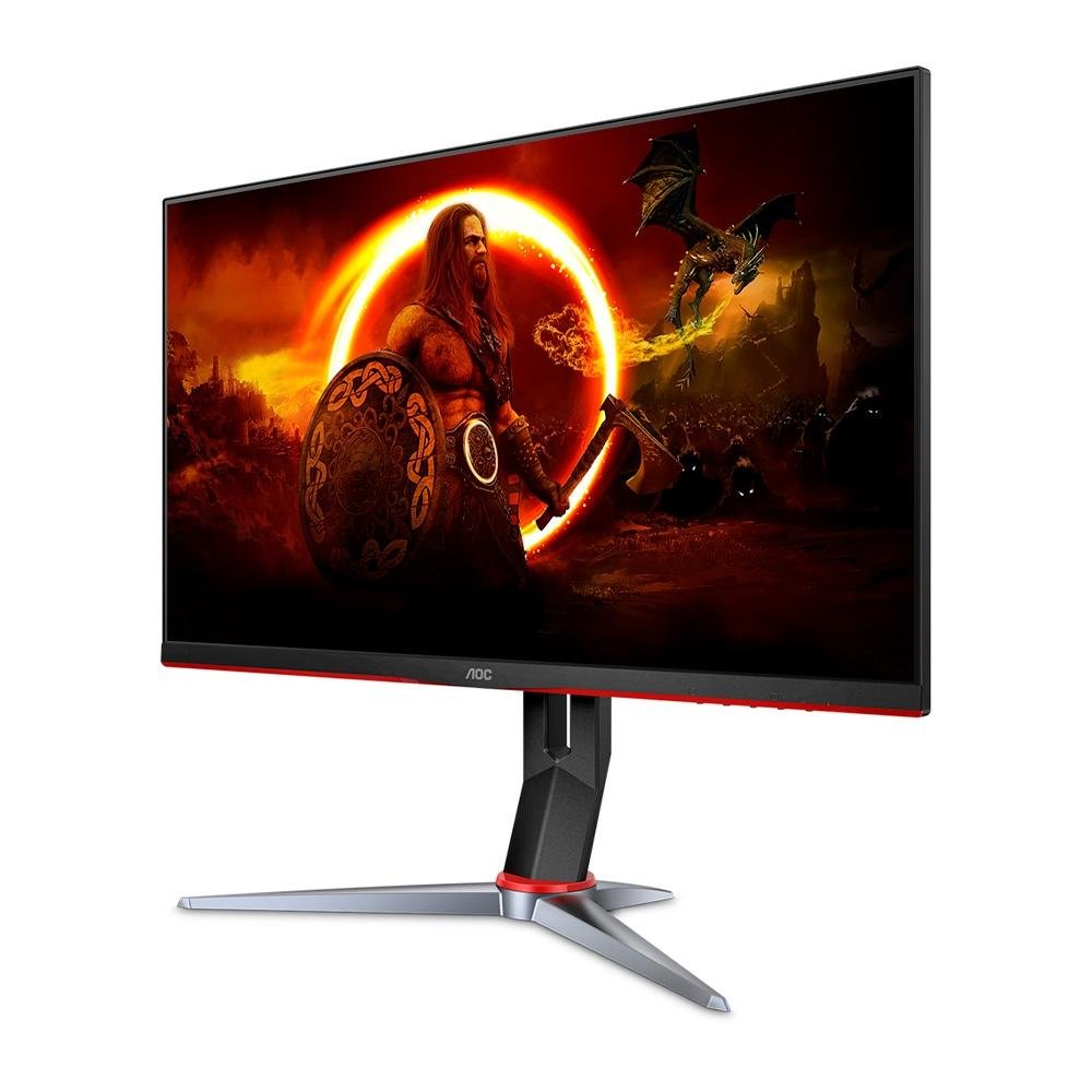 Monitor Gamer AOC 27", QHD, 155Hz, 1ms, VA, DisplayPort e HDMI, FreeSync Premium, 121.5% sRGB, Ajuste de Altura - Q27G2 Monitor Gamer AOC 27", QHD, 155Hz, 1ms, VA, DisplayPort e HDMI, FreeSync Premium, 121.5% sRGB, Ajuste de Altura - Q27G2