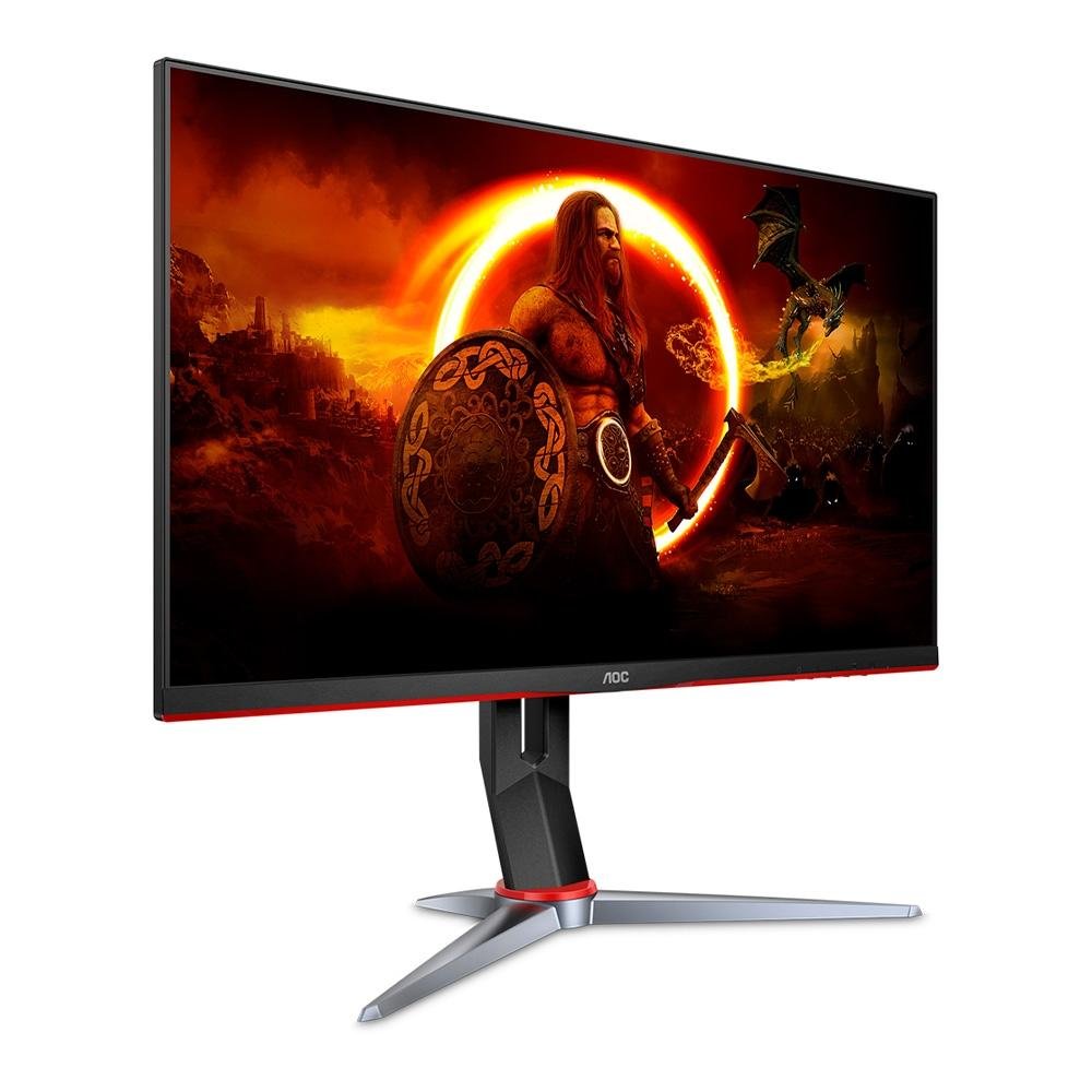 Monitor Gamer AOC 27", QHD, 155Hz, 1ms, VA, DisplayPort e HDMI, FreeSync Premium, 121.5% sRGB, Ajuste de Altura - Q27G2 Monitor Gamer AOC 27", QHD, 155Hz, 1ms, VA, DisplayPort e HDMI, FreeSync Premium, 121.5% sRGB, Ajuste de Altura - Q27G2