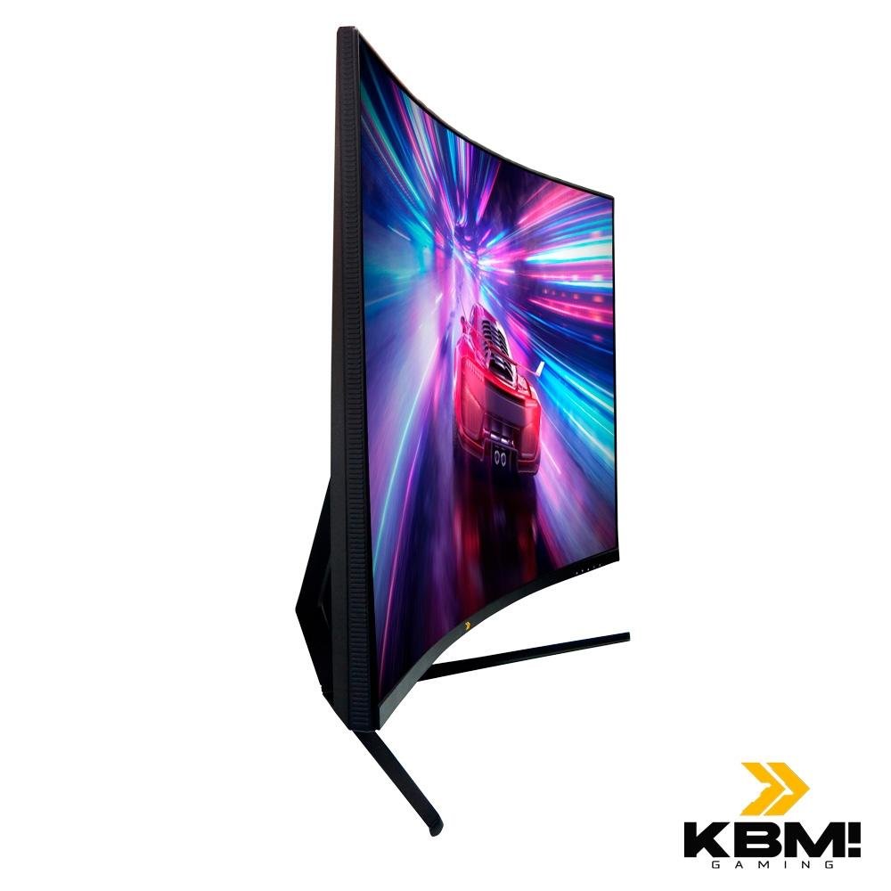 Monitor Gamer Curvo KBM! Gaming MG330 31.5" Full HD, 165Hz, 1ms, HDMI e DP, Adaptive Sync, Ajuste De Ângulo, Preto - KGMG33031PT Monitor Gamer Curvo KBM! Gaming MG330 31.5" Full HD, 165Hz, 1ms, HDMI e DP, Adaptive Sync, Ajuste De Ângulo, Preto - KGMG33031PT