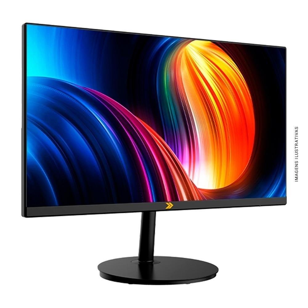 Imagem 2 de 7 do produto Monitor Gamer KBM! GAMING MG100 21.45", 100 Hz, Full HD, HDMI e VGA, Ajuste De Ângulo - KGMG10022PT
