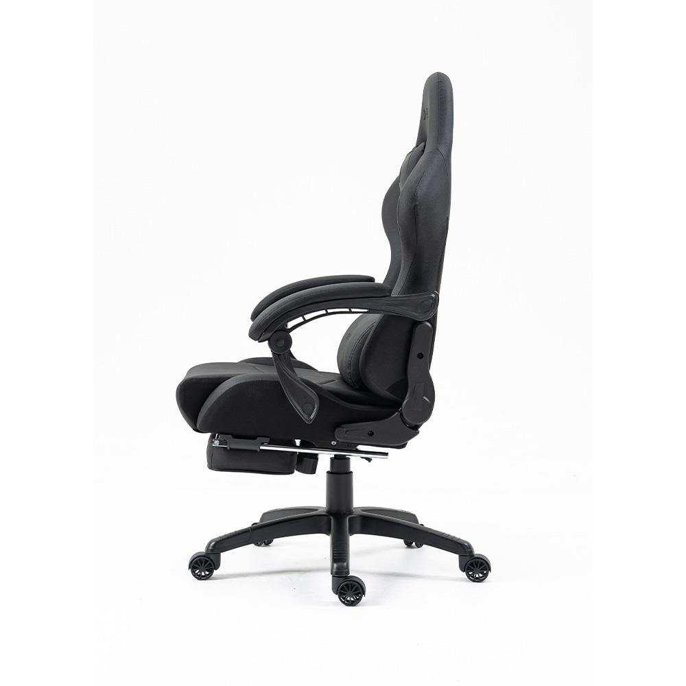 Cadeira Gamer KBM! GAMING Tempest CG500 Preta Com Almofadas, Descanso Para Pernas Retrátil, Reclinável - KGCG500PT Cadeira Gamer KBM! GAMING Tempest CG500 Preta Com Almofadas, Descanso Para Pernas Retrátil, Reclinável - KGCG500PT
