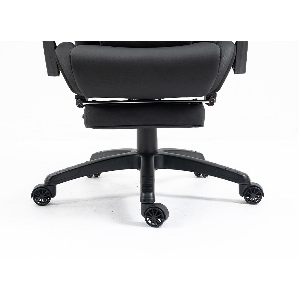 Imagem 11 de 11 do produto Cadeira Gamer KBM! GAMING Tempest CG500 Preta Com Almofadas, Descanso Para Pernas Retrátil, Reclinável - KGCG500PT