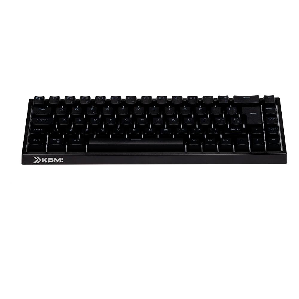 Teclado Mecânico Gamer KBM! GAMING TG700, Preto, 65% e ABNT2, RGB, Switch Gateron Red - KGTG700PTVR Teclado Mecânico Gamer KBM! GAMING TG700, Preto, 65% e ABNT2, RGB, Switch Gateron Red - KGTG700PTVR