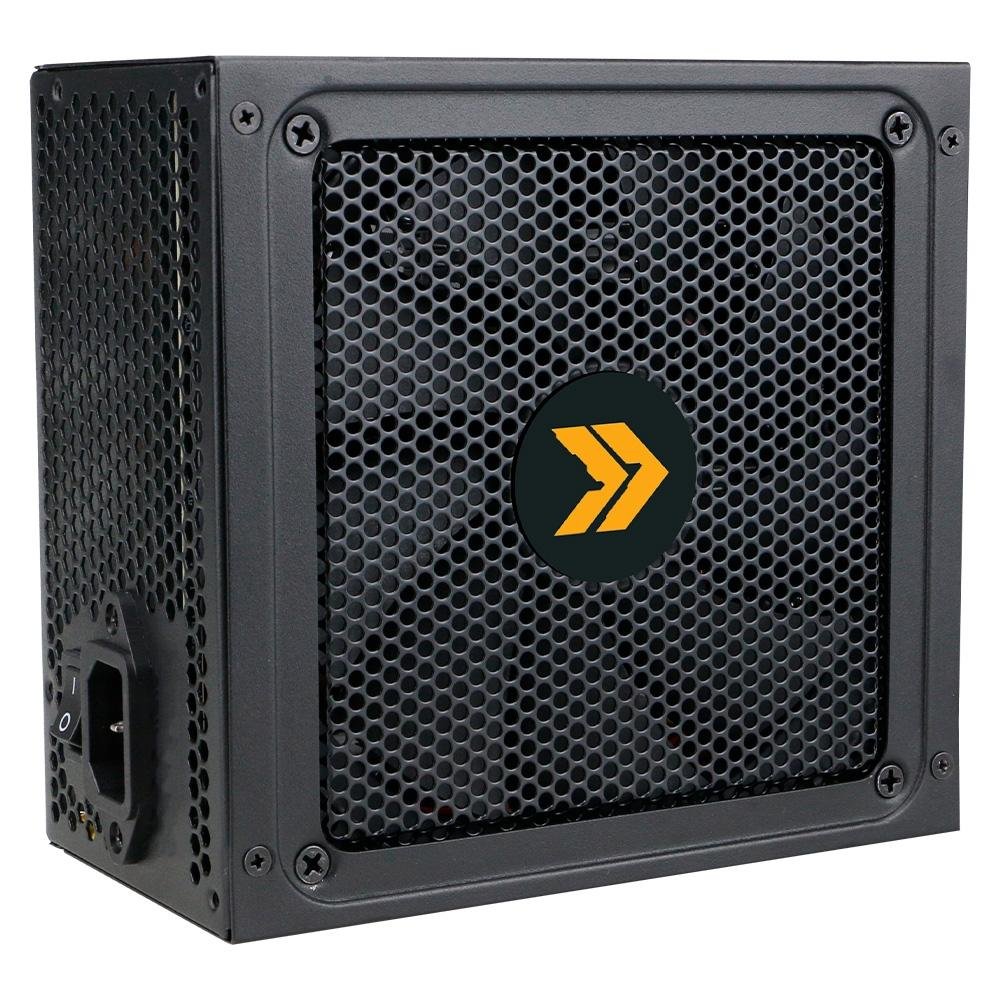 Imagem 2 de 6 do produto Fonte KBM! GAMING FN850, 850W, 80 Plus Gold, Cybenetics Gold, Full Modular, PFC Ativo, Com Cabo, Preto - KGFN85085PT