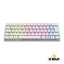 Teclado Mecânico Gamer KBM! GAMING TG600, Branco, 60% e ABNT2, RGB, Switch Gateron Brown - KGTG600BRMA