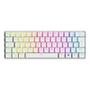 Teclado Mecânico Gamer KBM! GAMING TG600, Branco, 60% e ABNT2, RGB, Switch Gateron Brown - KGTG600BRMA