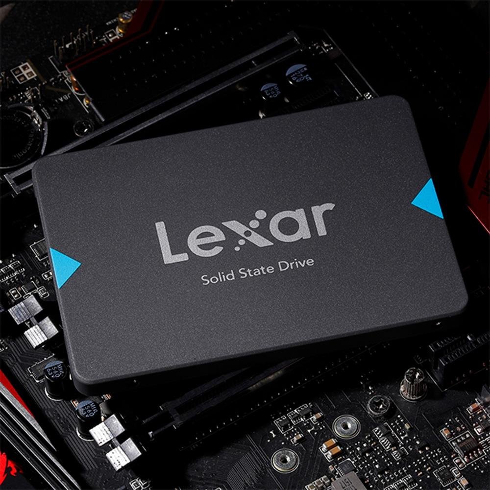 SSD Lexar NQ100, 240GB, SATA III, 2.5", Leitura: 550MB/s, Cinza - LNQ100X240G-RNNNU
