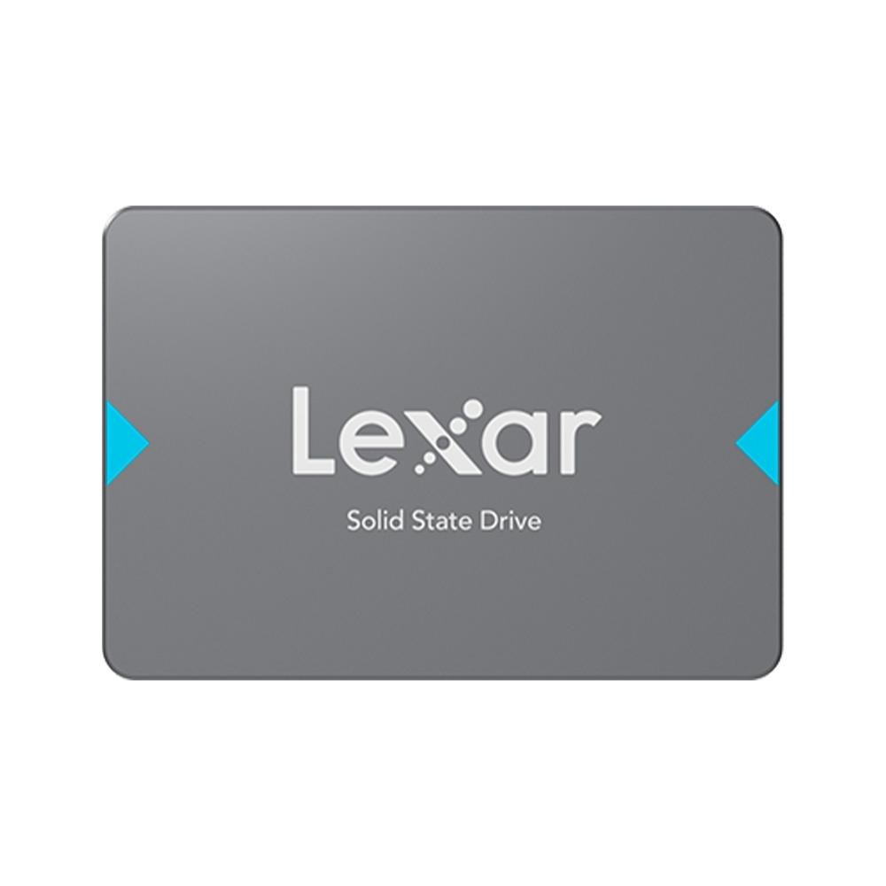 SSD Lexar NQ100, 480GB, SATA III, 2.5", Leitura: 550MB/s, Cinza - LNQ100X480G-RNNNU SSD Lexar NQ100, 480GB, SATA III, 2.5", Leitura: 550MB/s, Cinza - LNQ100X480G-RNNNU