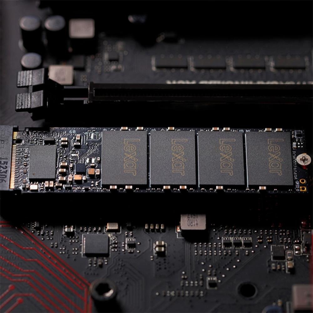 Imagem 4 de 7 do produto SSD Lexar NVME, 512GB, Leitura 3300MB/s, Gravação 2400MB/s, Preto - LNM620X512G-RNNNU