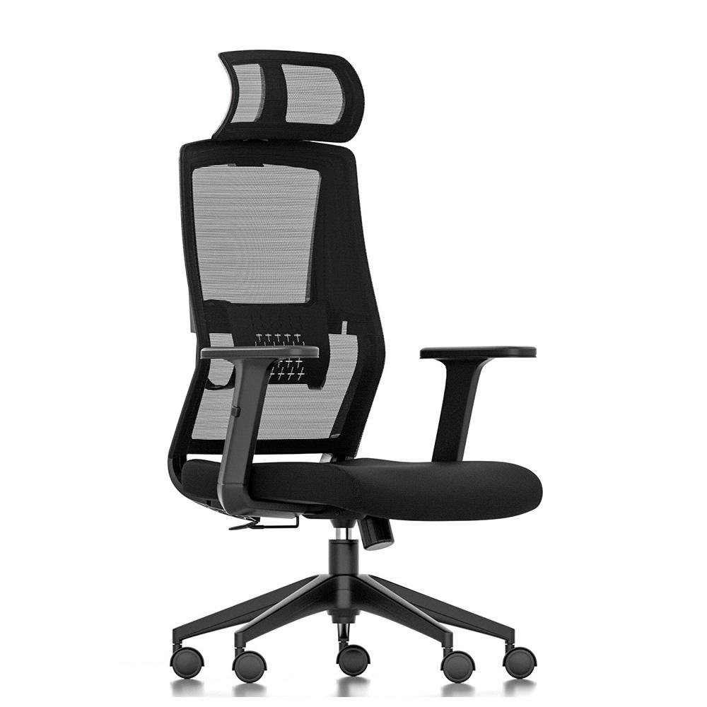 Cadeira Rise Mode Office 03, Até 100Kg, Braço 2D, Tela Mesh, Preto - RM-CO-03-BK - view 2