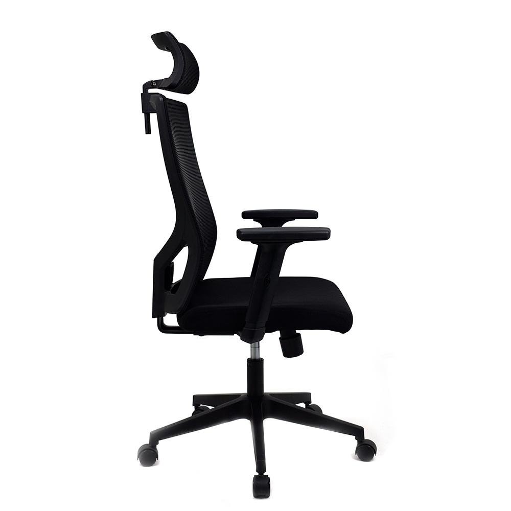Cadeira Rise Mode Office 05, Até 100Kg, Tela Mesh, Preto - RM-CO-05-BK - view 3
