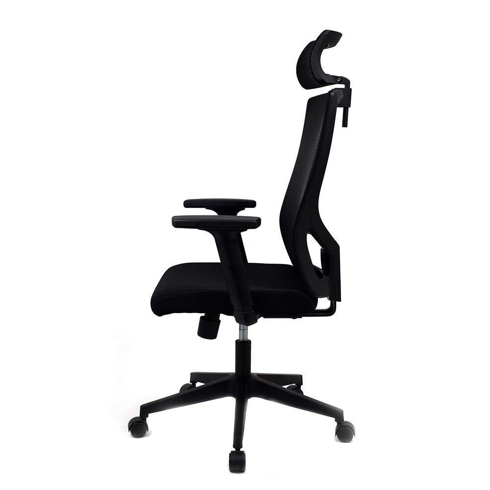 Cadeira Rise Mode Office 05, Até 100Kg, Tela Mesh, Preto - RM-CO-05-BK - view 6