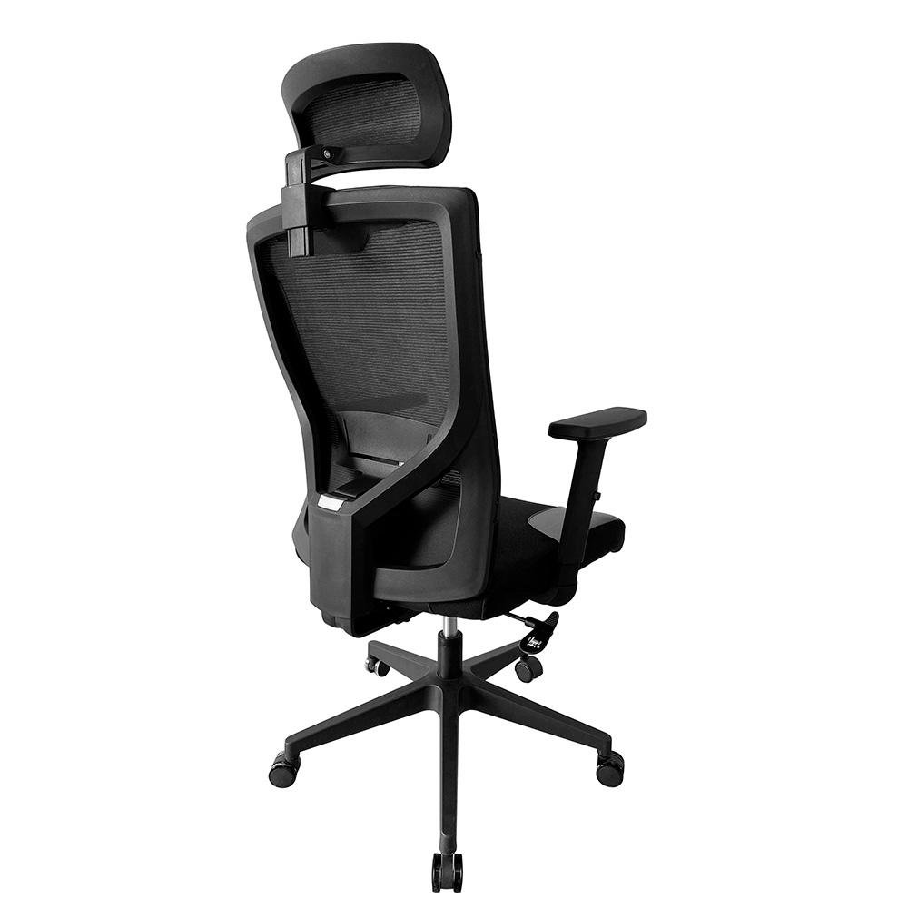 Cadeira Rise Mode Office 05, Até 100Kg, Tela Mesh, Preto - RM-CO-05-BK - view 4