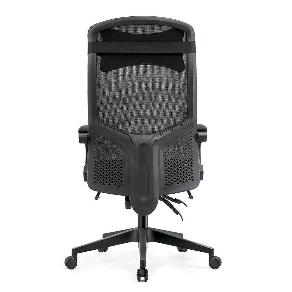 Cadeira Rise Mode Office 08, Até 100Kg, Ajustável, Nylon, Preto - RM-CO-08-BK - view 6