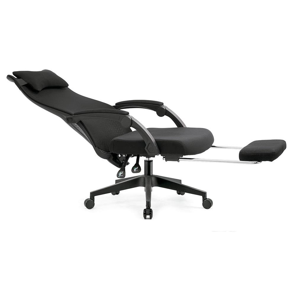Cadeira Rise Mode Office 08, Até 100Kg, Ajustável, Nylon, Preto - RM-CO-08-BK - view 3