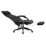 Cadeira Rise Mode Office 08, Até 100Kg, Ajustável, Nylon, Preto - RM-CO-08-BK