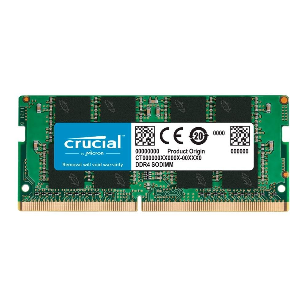 crucial DDR-3200 SODIMM 32GB(16GB×2) Crucial 32GB Kit (16GBx2) DDR4-3200 SODIMM | CT2K16G4SFRA32A