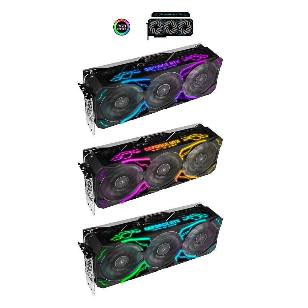 Imagem 12 de 15 do produto Placa de Vídeo RTX 4090 SG 1-Click OC Galax NVIDIA GeForce, 24 GB GDDR6X, ARGB, DLSS, G-Sync, 384 bits - 49NXM5MD6DSGBR