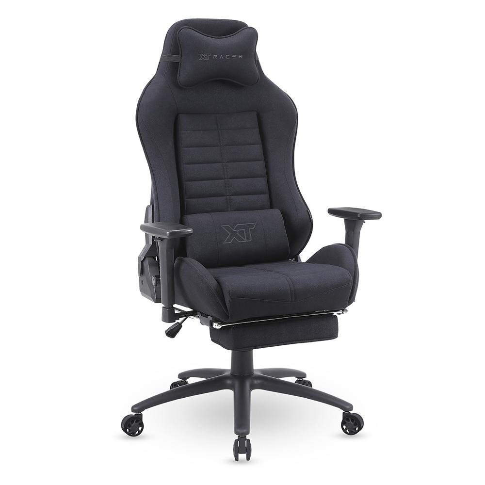 Cadeira Gamer XT Racer Platinum W Style NR17, Até 120kg, Regulagem em três dimensões, Sistema Relax, Preto - XTR-070