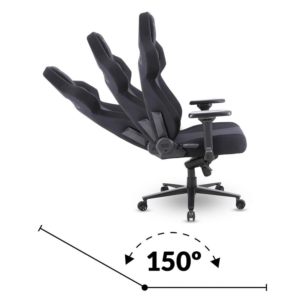 Cadeira Gamer XT Racer Ergonomics Robust NR17, Até 180kg, Braços 4D, Encosto Reclinável, Sistema Relax, Preto - XTR-071 - view 7