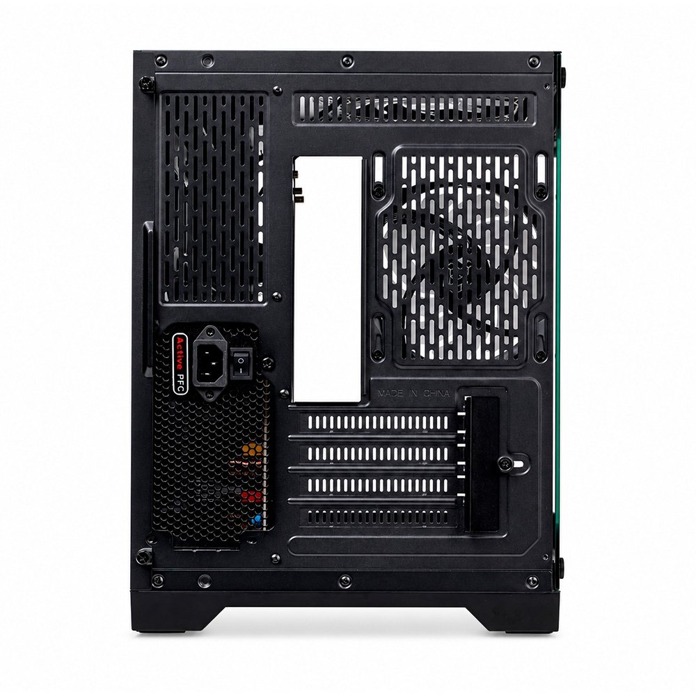 Gabinete Gamer Liketec ( Balão.info) Rock Black, Mini Tower, M-ATX, Frente e Lateral em Vidro, 4 Ventoinhas, Preto - LC-CB3X2-MADROCK-2041 - view 8