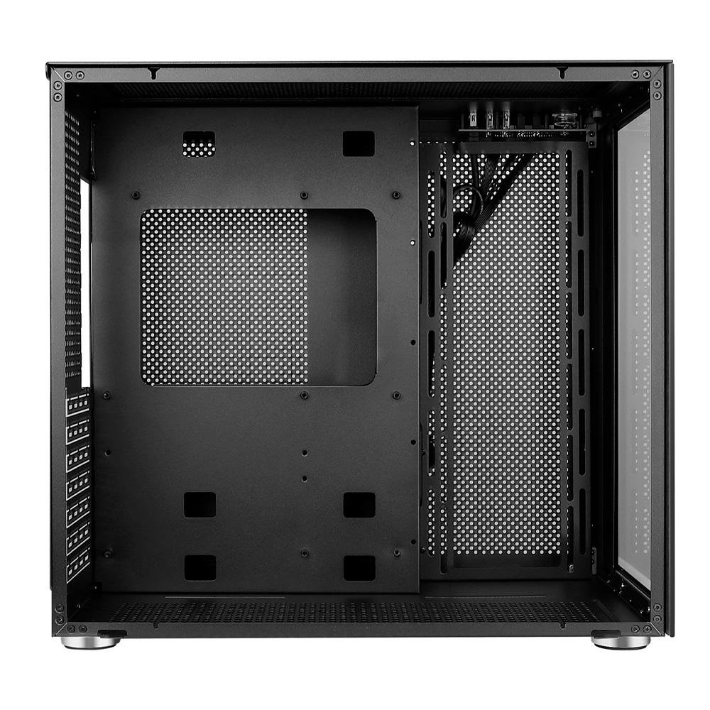 Gabinete Gamer Rise Mode Galaxy Glass Standard, Mid Tower, ARGB, ATX, Lateral e Frente em Vidro, 10x Cooler Fan, Preto - RM-GA-GGSB-ARGB Gabinete Gamer Rise Mode Galaxy Glass Standard, Mid Tower, ARGB, ATX, Lateral e Frente em Vidro, 10x Cooler Fan, Preto - RM-GA-GGSB-ARGB