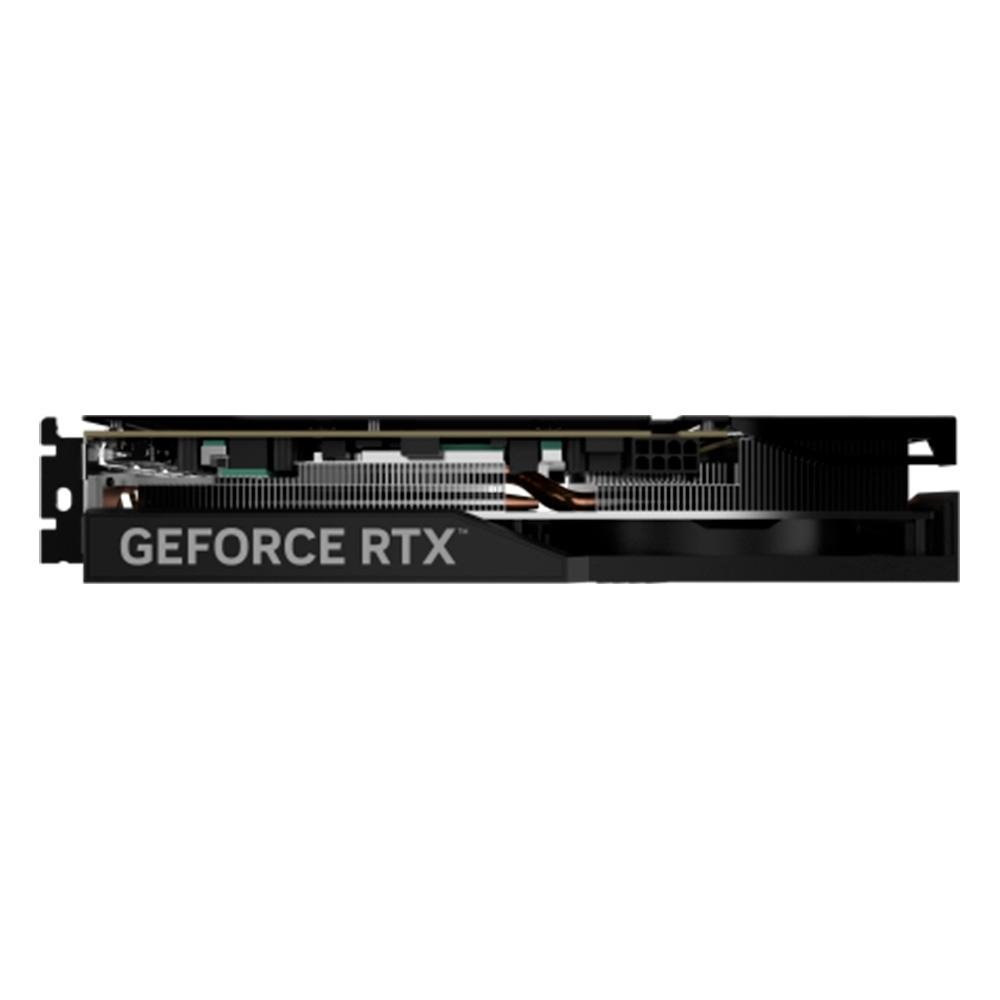 Imagem 5 de 10 do produto Placa de Vídeo RTX 4070 1-Click OC 2X Black PCI-E Galax NVIDIA GeForce, 12GB GDDR6X, DLSS, G-Sync, Ray Tracing, 192 bits - 47NOM7MD8DDF