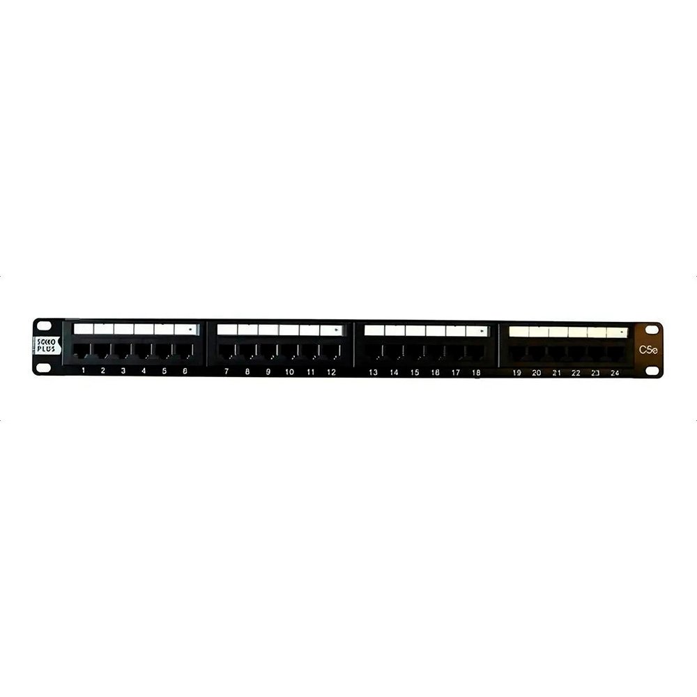 Patch Panel Furukawa T568A/B Soho Plus, CAT.5E, 24 Portas - 35050438 - view 3