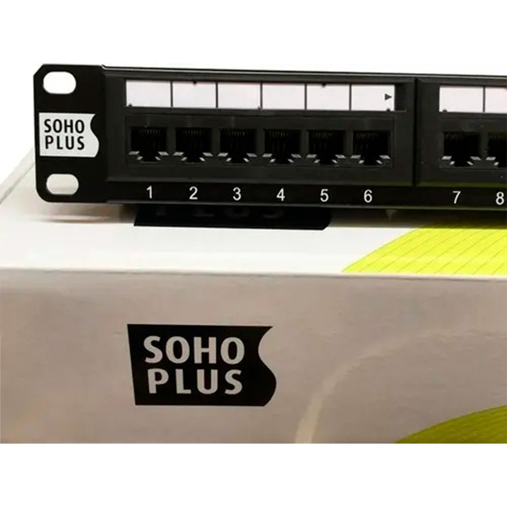 Patch Panel Furukawa T568A/B Soho Plus, CAT.5E, 24 Portas - 35050438 - view 4