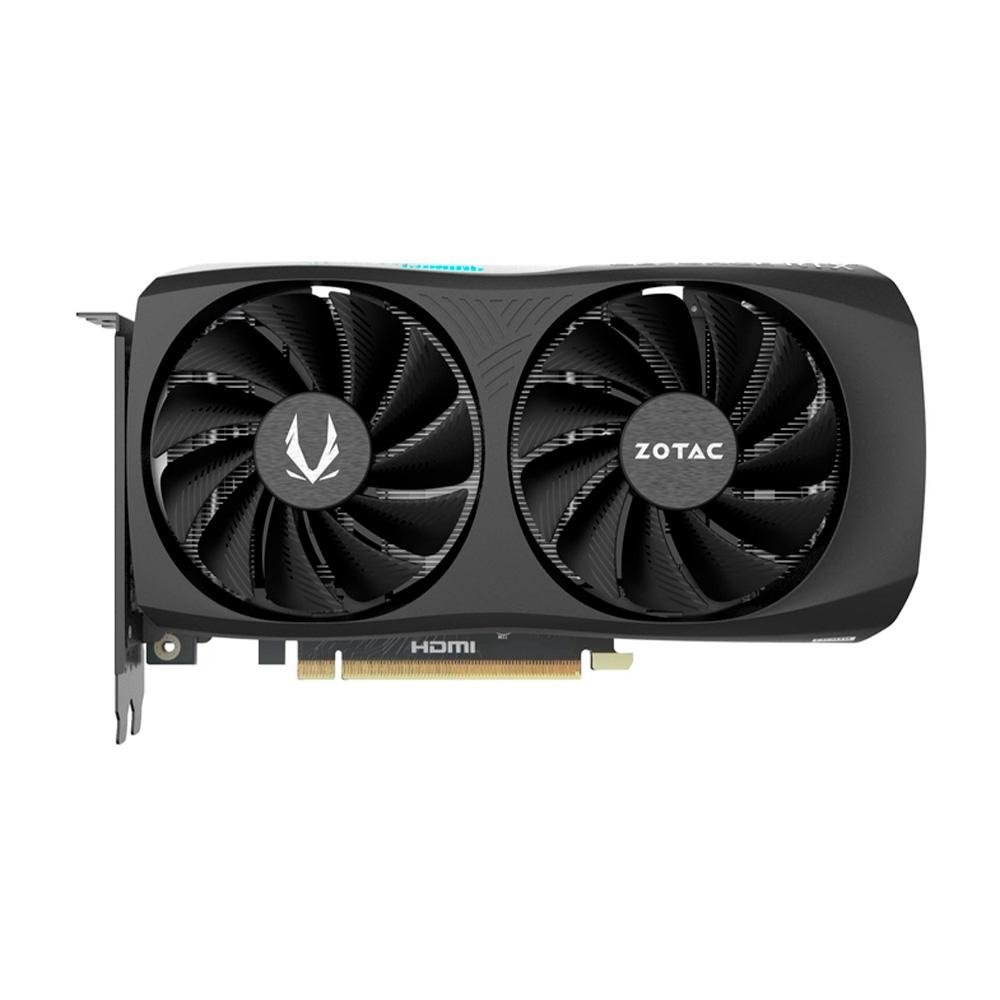 Imagem 2 de 10 do produto Placa de Vídeo RTX 4060 TI AMP Spiderman ED Gaming Zotac NVIDIA GeForce, 16GB, GDDR6, 128bit, HDCP, Three DP, HDMI - ZT-D40620F-10SMP