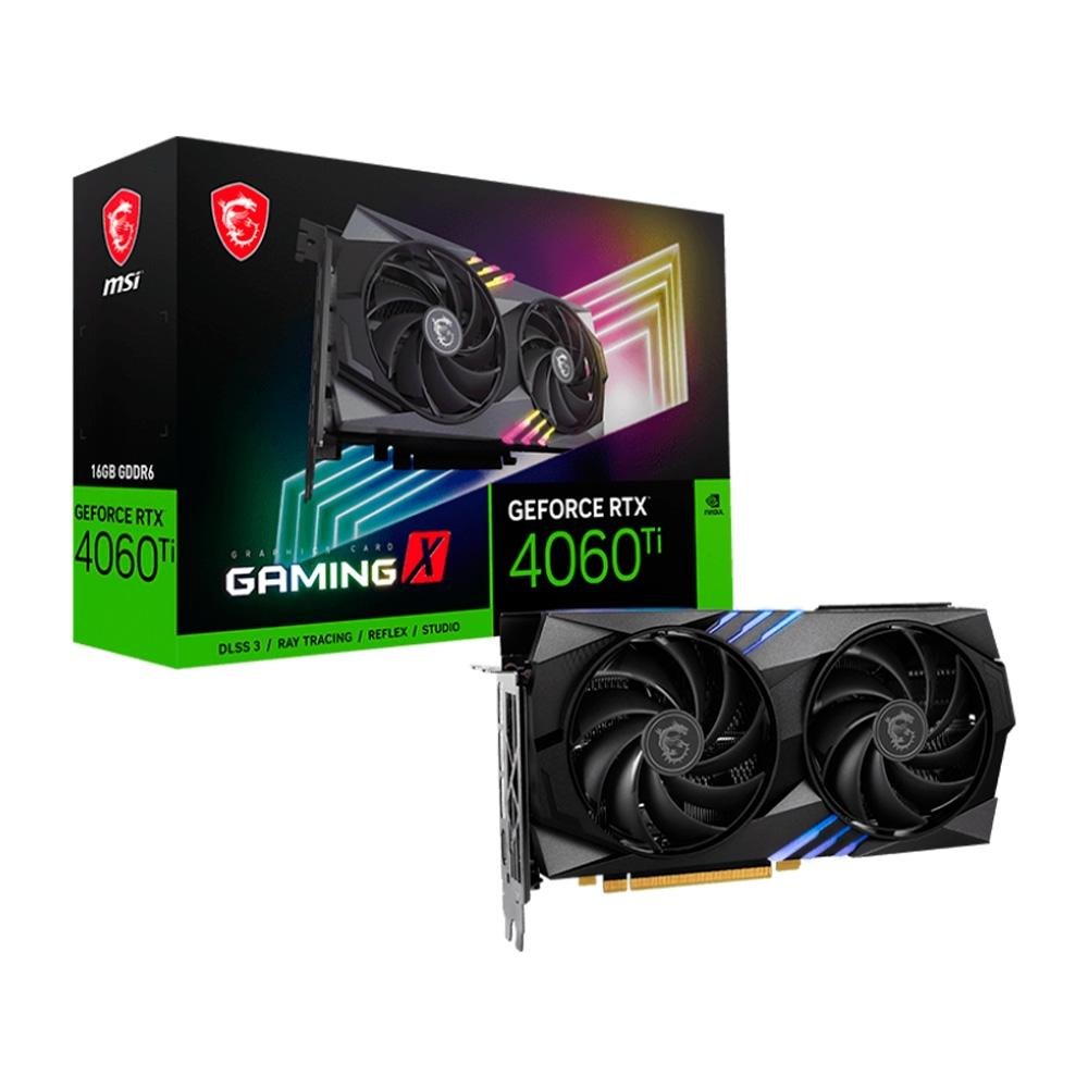 【新品未開封】NVIDIA GeForce RTX 4060 Ti FE 本体 Placa de Vídeo RTX 4060 TI GAMING X | KaBuM!