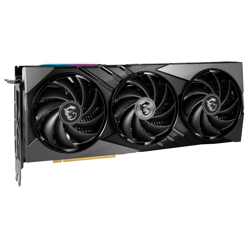Placa de Vídeo RTX 4060 TI Gaming X Slim MSI NVIDIA GeForce, 16G, DLSS3, Ray Tracing, G-Sync Placa de Vídeo RTX 4060 TI Gaming X Slim MSI NVIDIA GeForce, 16G, DLSS3, Ray Tracing, G-Sync
