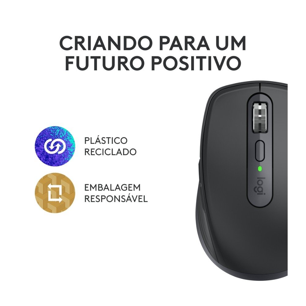 Mouse Logitech MX Anywhere 3S Grafite | KaBuM!
