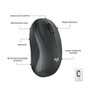 Mouse Sem Fio Logitech M240, Bluetooth, Clique Silencioso, Design Ambidestro Compacto, Grafite - 910-007113