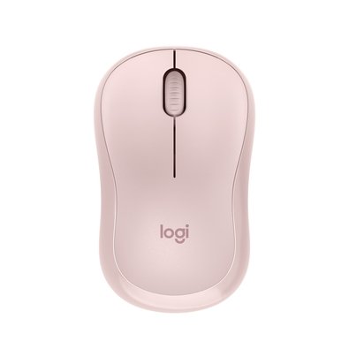 Mouse Sem Fio Logitech M240, Bluetooth, Clique Silencioso, Design Ambidestro Compacto, Rosa - 910-007117