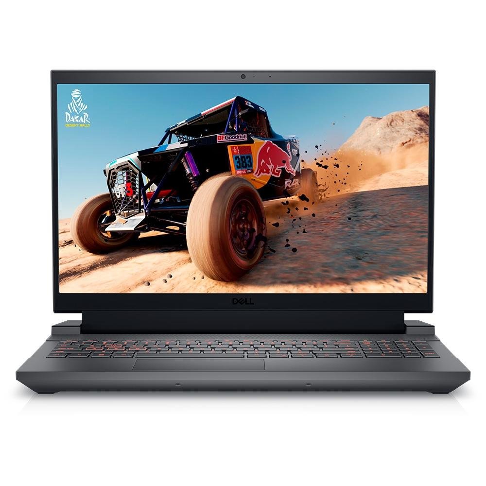 Notebook Gamer Dell G15 Intel Core i5-13450HX, 8GB RAM, GeForce RTX 3050 6GB, SSD 512GB, 15.6" FHD, 120Hz, Win11 Home, Preto - G15-i1300-A20P Notebook Gamer Dell G15 Intel Core i5-13450HX, 8GB RAM, GeForce RTX 3050 6GB, SSD 512GB, 15.6" FHD, 120Hz, Win11 Home, Preto - G15-i1300-A20P
