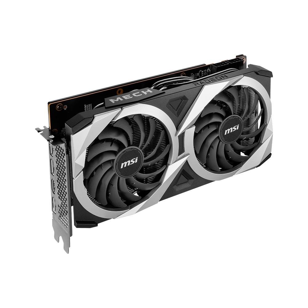 Placa de Vídeo RX 6750 XT MECH 2X 12G V1 Radeon AMD, 12GB, GDDR6, FreeSync, Dual Fan
