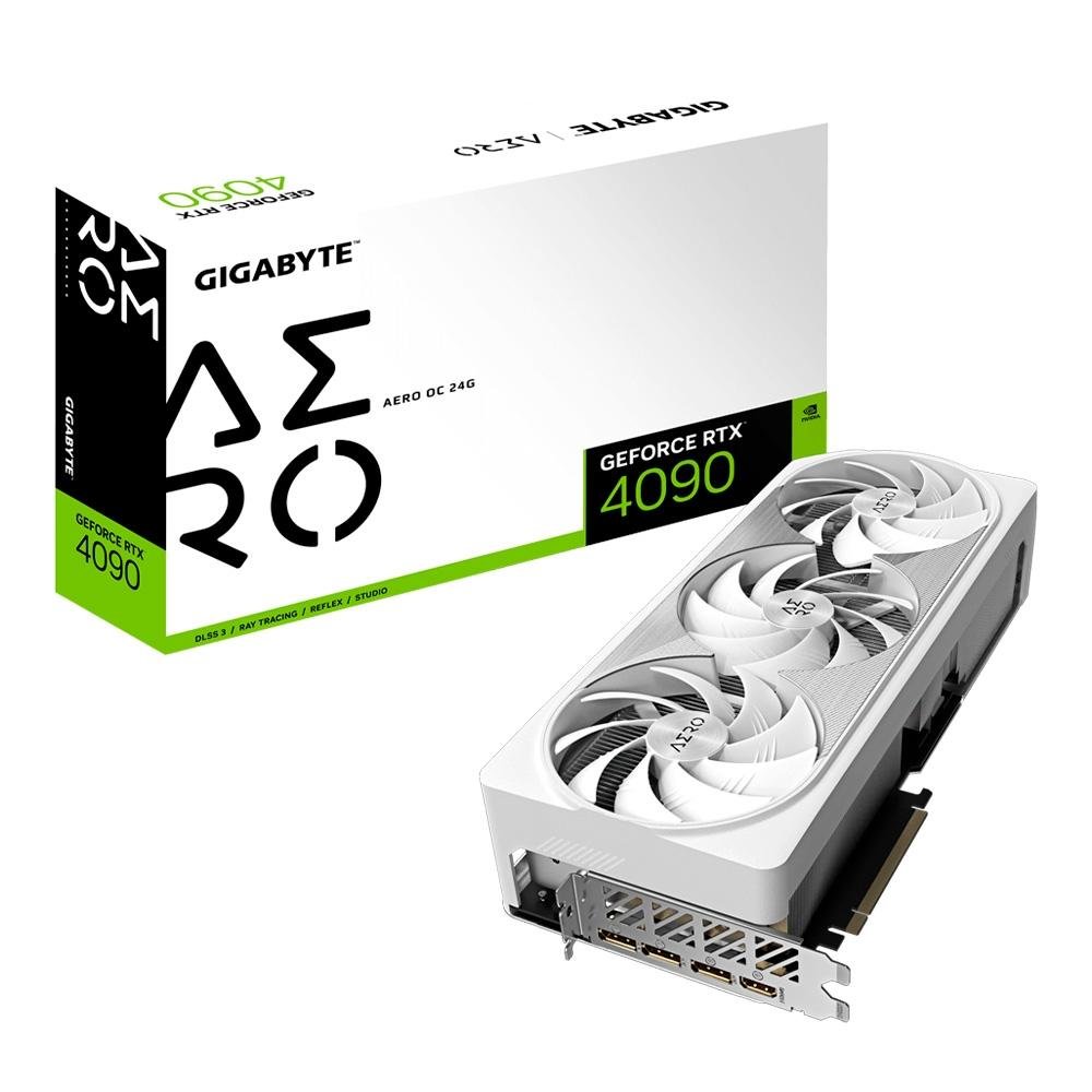 グラフィックボード・グラボ・ビデオカード GIGABYTE AERO OC 24G GEFORCE RTX 4090 Placa de Vídeo RTX 4090 Aero OC 24G | KaBuM!