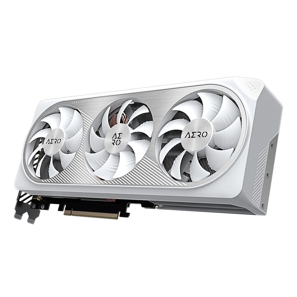 Placa de Vídeo RTX 4070 Aero OC 12G Gigabyte NVIDIA GeForce, 12GB GDDR6X, 192bits, RGB, DLSS, Ray Tracing - GV-N4070AERO OC-12GD