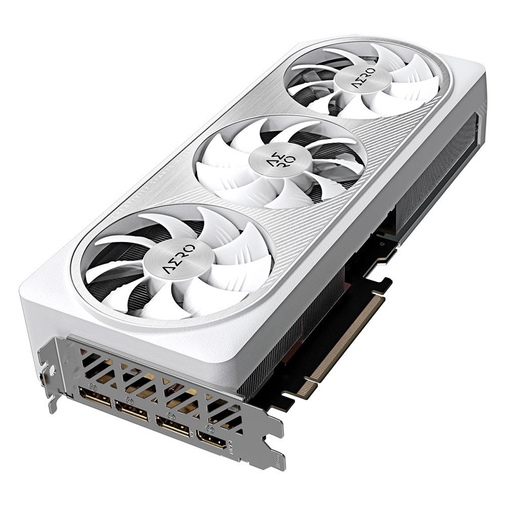 Placa de Vídeo RTX 4070 Aero OC 12G Gigabyte NVIDIA GeForce, 12GB GDDR6X, 192bits, RGB, DLSS, Ray Tracing - GV-N4070AERO OC-12GD