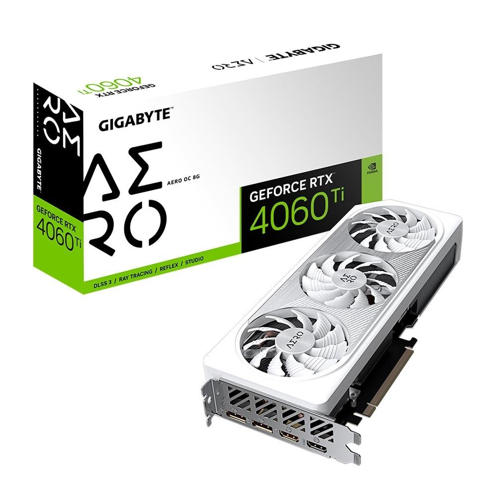 Placa de Vídeo RTX 4060 Ti Aero OC 8G | KaBuM!