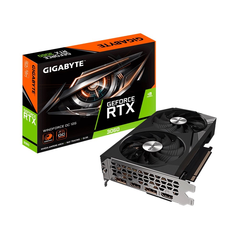 Placa de Vídeo RTX 3060 Windforce OC 12G | KaBuM!